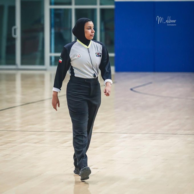  الكويتية منيرة الحشاش: فخورة بحصولي على الشارة الدولية في مجال تحكيم مباريات كرة السلة