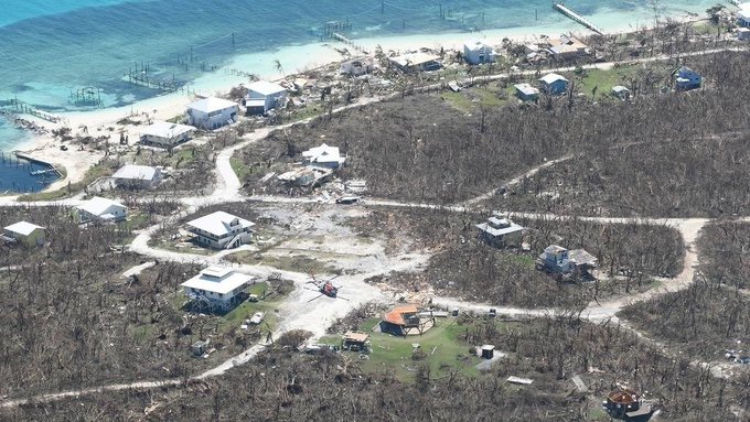 ارتفاع عدد المفقودين في جزر الباهاما لـ 2500 بعد الإعصار دوريان