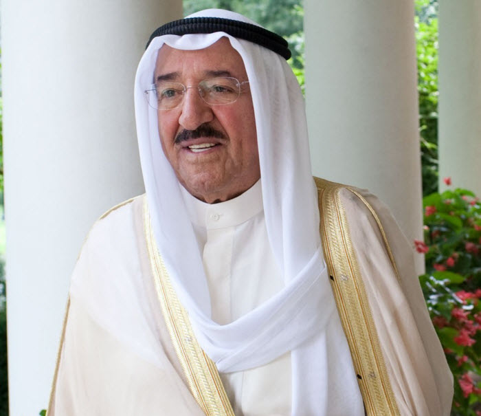 الأمير للغانم: سلامي إلى كل كويتي وكويتية