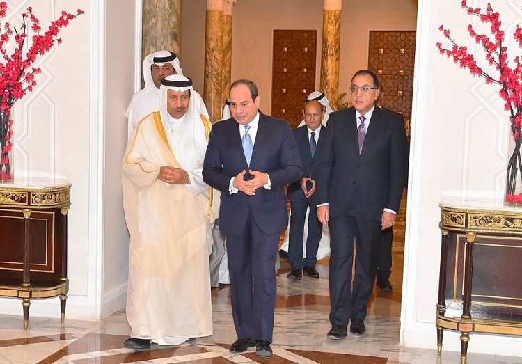 السيسي: للكويت دور هام في مواجهة التحديات العربية