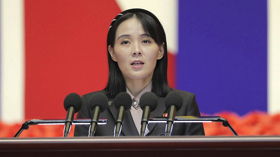 شقيقة زعيم كوريا الشمالية تحذر من رد فوري على أي استفزاز