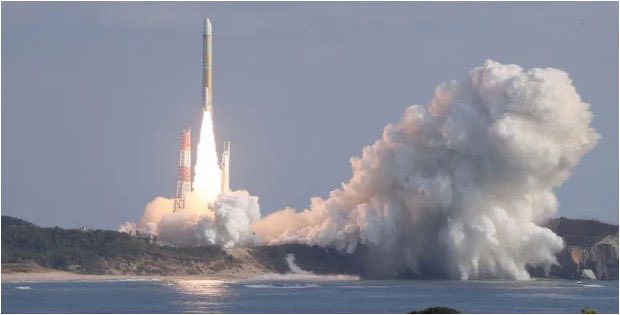  اليابان تنجح في إطلاق الصاروخ إتش-3 إلى الفضاء