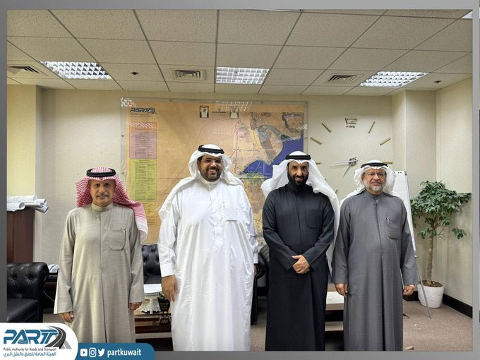  مدير الهيئة الخليجية للسكك الحديدية يضطلع على الموقف التنفيذي للجزء الخاص بدولة الكويت