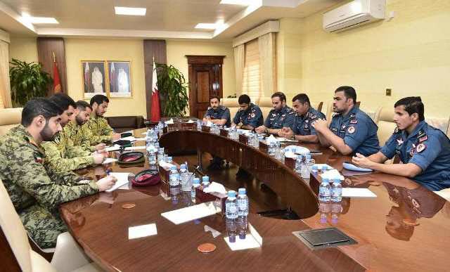 "الحرس الوطني" بحث التعاون المشترك مع قوى الأمن الداخلي في قطر