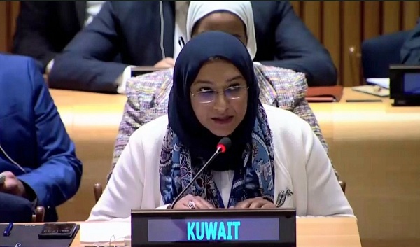 الكويت تجدد أمام الأمم المتحدة موقفها برفض الارهاب والتطرف
