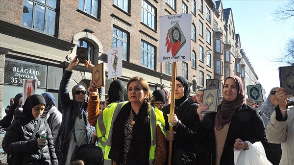   الدنمارك: الجاليات المسلمة تنظم مسيرة احتجاجًا على الإساءة لـ "#القرآن"