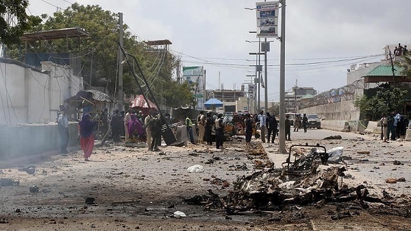 إصابة 8 أشخاص في تفجير استهدف رئيس محكمة بمدينة بوصاصو شرقي الصومال