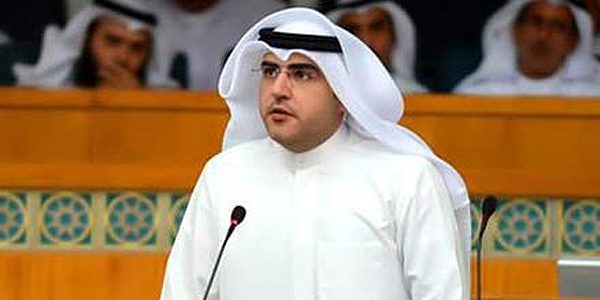 الكندري يسأل وزير الخارجية رد الكويت على شكوى العراق 