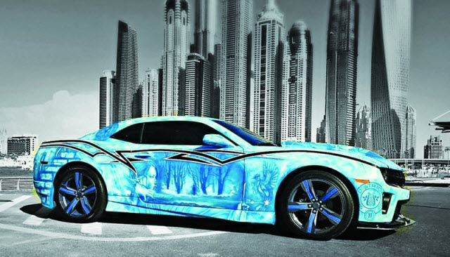 سيارات الإمارات.. لوحات تنبض بالحياة