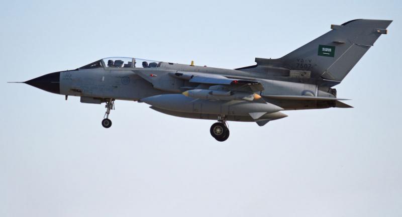 تحالف دعم الشرعية: سقوط طائرة مقاتلة في الجوف 