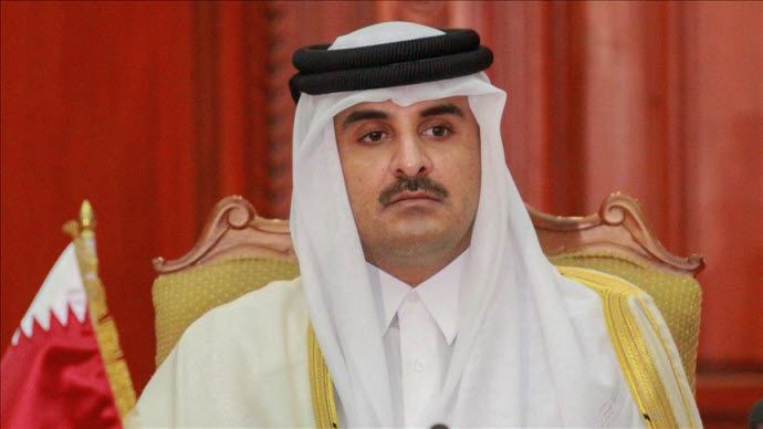 امير قطر يتسلم دعوة لحضور قمتي دول التعاون وامريكا والقمة الاسلامية الامريكية 
