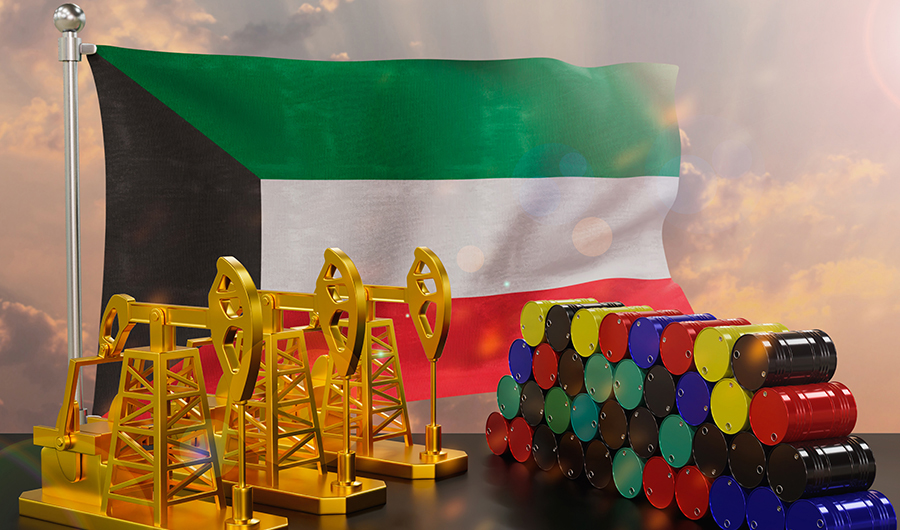 النفط الكويتي يقفز بواقع 6.46 دولارات ليبلغ 91.11 دولاراً للبرميل