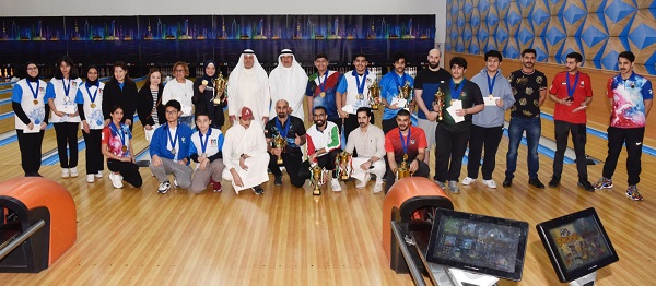  المحمد توج الفائزين في بطولة البولينغ الرمضانية 