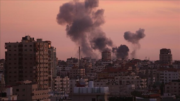 قصف إسرائيلي شرق مدينة غزة