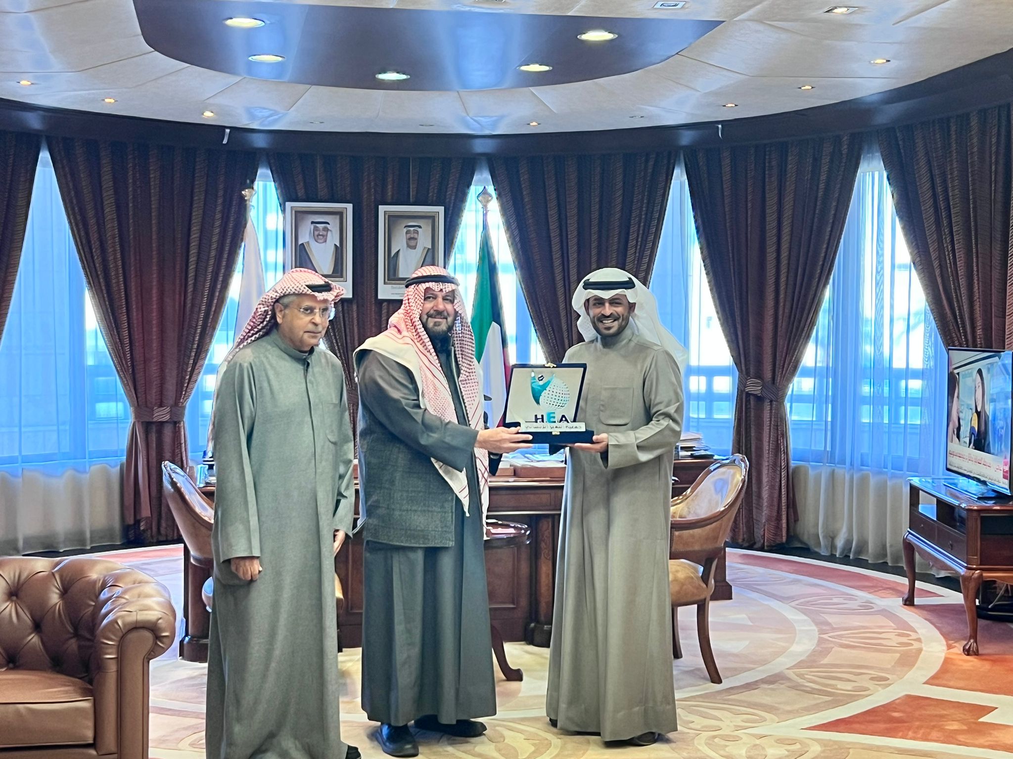 جمعية التميز الإنساني تبحث مع محافظ مبارك الكبير ومحافظ حولي بالتكليف تعزيز الشراكة المجتمعية ودعم العمل الخيري